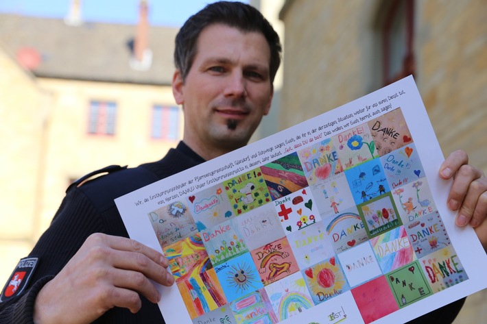 POL-OS: Nachtrag zur Pressemitteilung "Gut, dass DU da bist!" Erstkommunionkinder bedanken sich bei der Polizei"