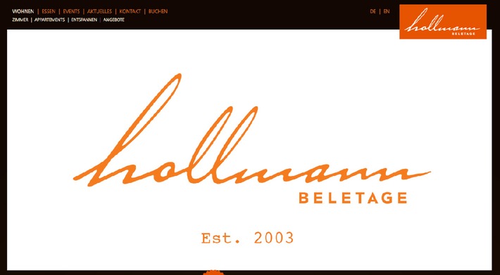 Preise wie vor 10 Jahren. 10 Jahre Hollmann Beletage. Brandneue Website. - BILD