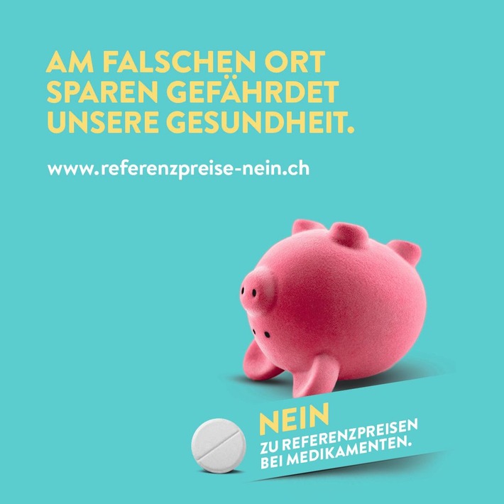 Akteure im Gesundheitswesen sagen gemeinsam "NEIN ZU REFERENZPREISEN BEI MEDIKAMENTEN"