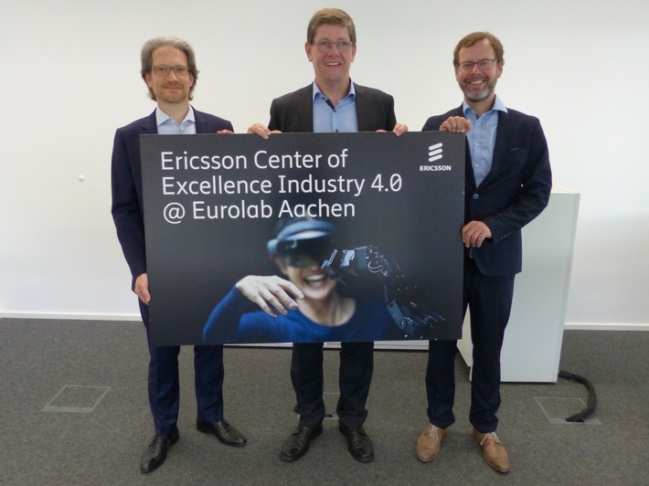 Ericsson eröffnet am F&amp;E-Standort bei Aachen das Center of Excellence für die Industrie 4.0 (FOTO)