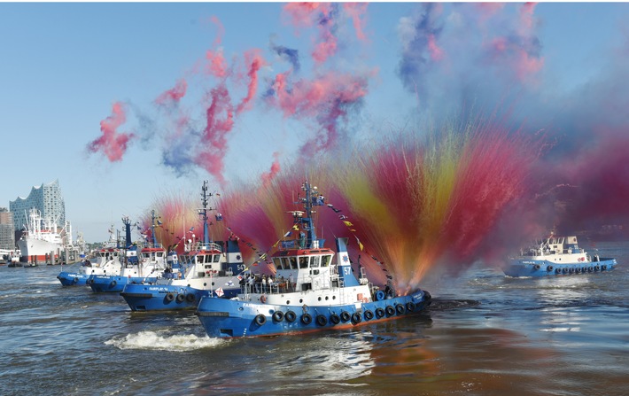 836. Hafengeburtstag Hamburg vom 9. bis 11. Mai feiert Hamburgs Herz