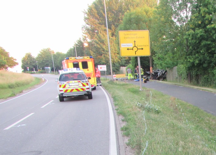 POL-PPMZ: Tragischer Verkehrsunfall