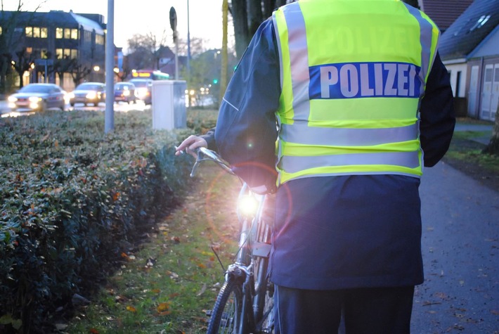 POL-COE: Lüdinghausen, Dülmen, Coesfeld/Defektes Licht im Blick - Polizei kontrolliert Fahrräder