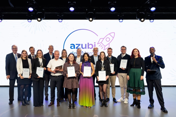 Ausbildungspreis „Azubi des Nordens“ in Hamburg vergeben