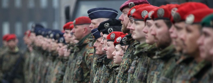 Bundeswehr soll weiter mit den Aufgaben wachsen 
- Jährliche Analyse empfiehlt zusätzlich 5.000 militärische und 4.600 zivile Posten