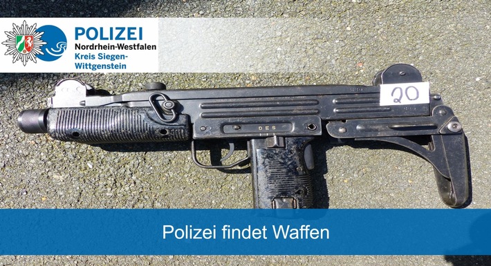 POL-SI: Polizei findet Waffen und Munition
