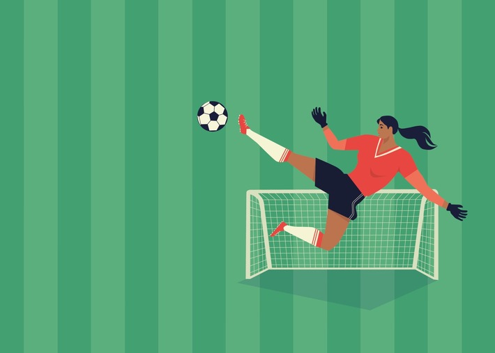 Fussball-Event zur Womans Euro 2022 auf dem Schlossplatz Aarau