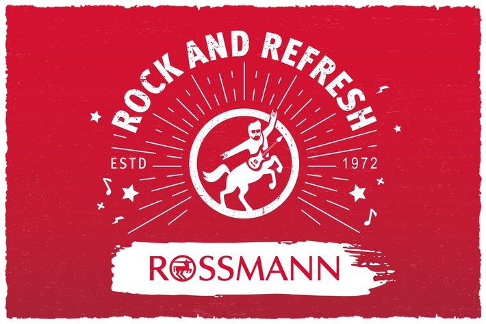„Rock and Refresh“: ROSSMANN als Hauptsponsor auf dem DEICHBRAND Festival 2022
