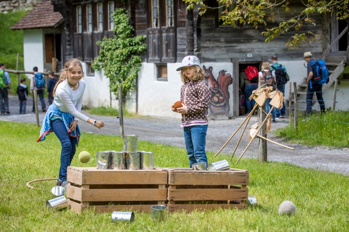 Sports et lutte suisse au Ballenberg / Le Musée en plein air entamera une nouvelle saison le Jeudi saint, le 6 avril 2023