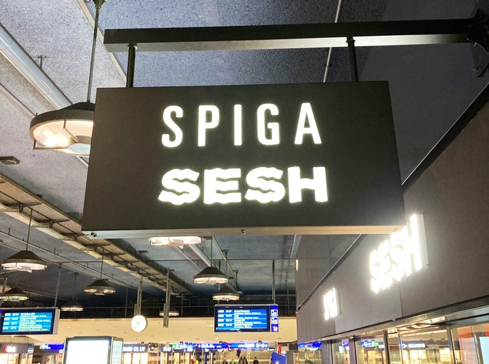 Neuer Food Court mit SESH Bowls und SPIGA Ristorante im Zürcher Hauptbahnhof