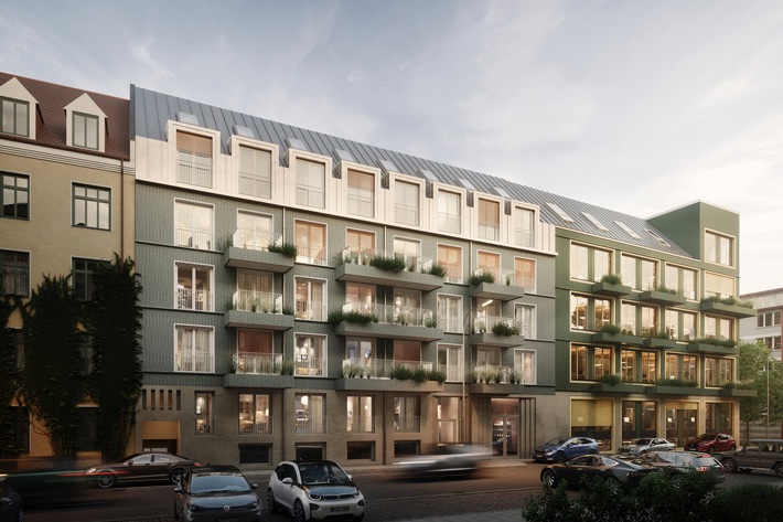 Bauwerk startet Vertrieb von 56 Eigentumswohnungen im neuen Münchner Projekt VINZENT