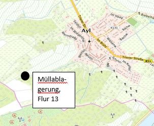 POL-PPTR: Zeugenaufruf: Illegale Müllablagerung