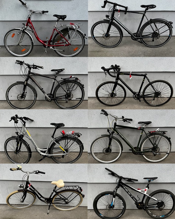 POL-MA: Heidelberg: Mehrere Fahrräder in Garage sichergestellt - Eigentümer gesucht!