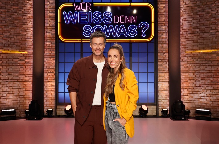 Das Paarduell: Annemarie und Wayne Carpendale bei "Wer weiß denn sowas?" - Das Wissensquiz vom 6. bis 10. Mai 2024, um 18:00 Uhr im Ersten