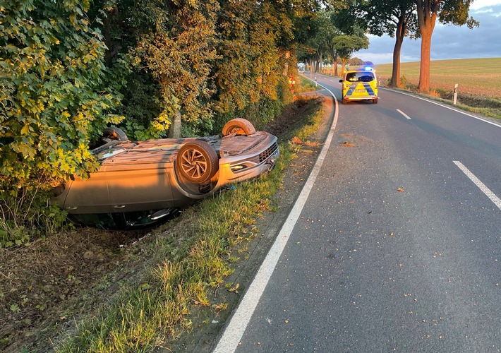 POL-HX: Wildunfall kostet VW-Fahrer den Führerschein