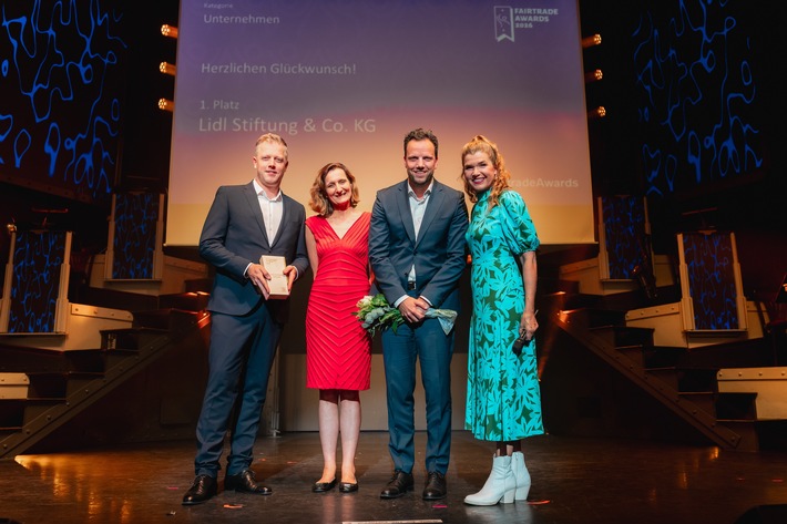 Lidl gewinnt Fairtrade Award 2026 in der Kategorie "Unternehmen"