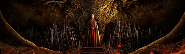 Episch! ProSieben zeigt den Welthit "House of the Dragon" ab Montag, 8. Januar 2024, in der Prime Time