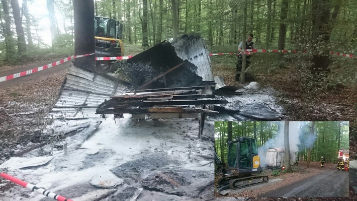 POL-PPKO: Bauwagen in Koblenz-Arenberg angezündet