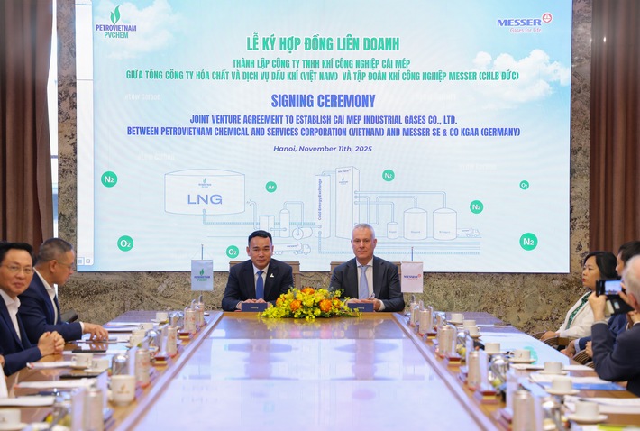 Messer und PVChem gründen Joint-Venture zur Industriegaseproduktion