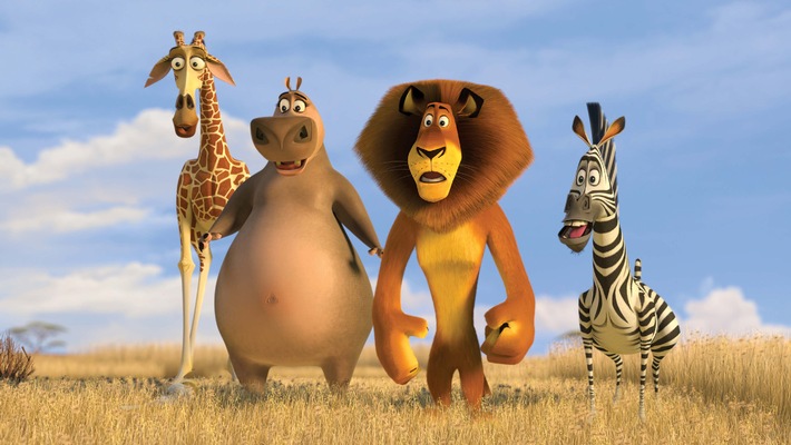 Ostersonntags-Safari: DreamWorks&#039; &quot;Madagascar 2&quot; Feiertags-Highlight in SAT.1 (mit Bild)