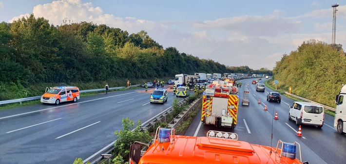 FW-EN: Verkehrsunfall BAB 1