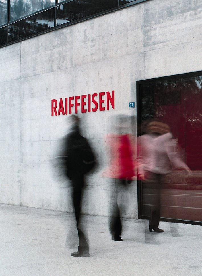 Raiffeisen présente un résultat record et sa nouvelle identité visuelle