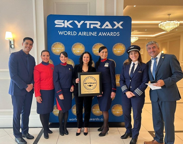 LATAM Airlines bei den Skytrax Awards mit zwei Preisen ausgezeichnet