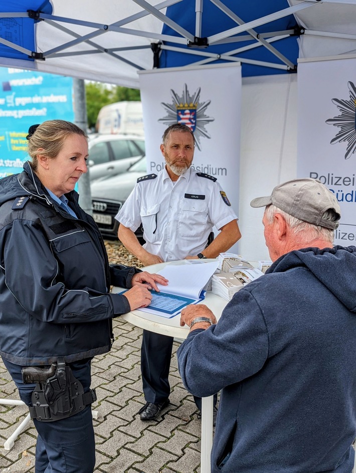 POL-DA: Bensheim: Unfallflucht hat Folgen / Auftakt der Präventions-Aktion an der Bergstraße