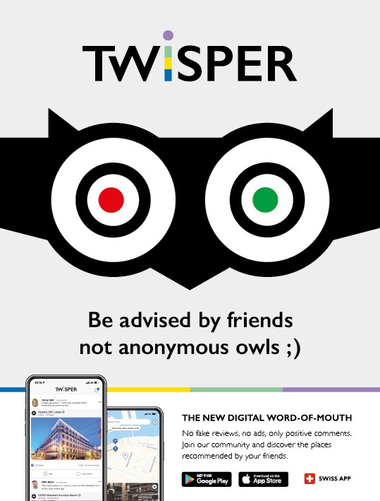 TripAdvisor acusa a la startup suiza TWISPER de competencia desleal