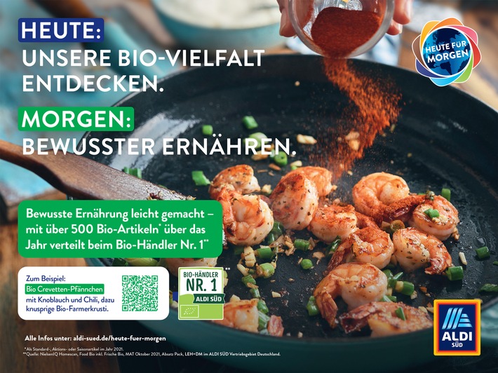 Bewusst ernähren bezahlbar und einfach: ALDI SÜD startet neue Kampagne