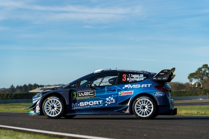 Ford Fiesta WRC / Goodwood Festival of Speed 2019: Ford feiert den Motorsport mit zahlreichen Rennfahrzeugen und spannenden Debüts / Weiterer Text über ots und www.presseportal.de/nr/6955 / Die Verwendung dieses Bildes ist für redaktionelle Zwecke honorarfrei. Veröffentlichung bitte unter Quellenangabe: "obs/Ford-Werke GmbH/Chris Freer"