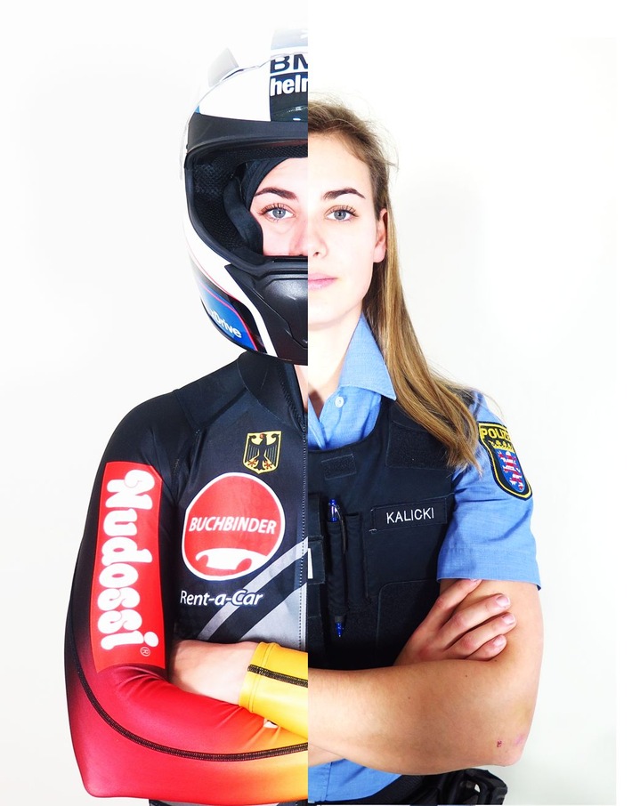 POL-HBPP: Beamtin der Sportfördergruppe erfolgreich: Polizeikommissarin Kim Kalicki feiert ersten Weltcup-Sieg im Zweierbob