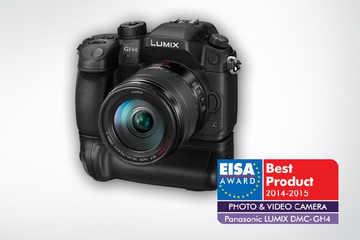 EISA Award: LUMIX GH4 ist Europas beste Foto und Video Kamera des Jahres 2014-2015 / Gleich drei LUMIX Kameras wurden mit einem der begehrten Awards ausgezeichnet