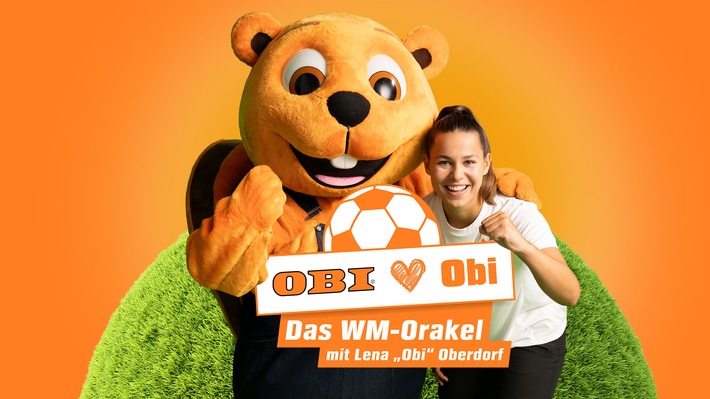 Verrücktes WM-Tippspiel: OBI und Fußball-Nationalspielerin Lena Oberdorf präsentieren WM-Orakel