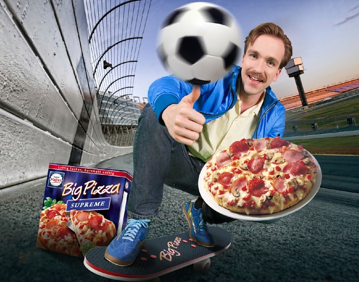 Mit Big Pizza von Wagner top Sport-Events erleben (BILD)