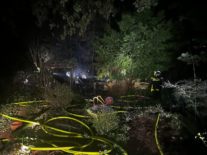 FW-EN: Weitere Einsätze in der Nacht in der Feldstraße