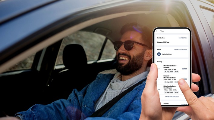 Auto fahren und dabei Geld verdienen - eine neue App für Fahrzeugüberführungen ist jetzt verfügbar