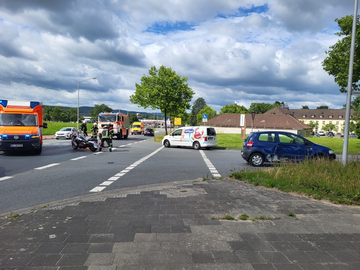 POL-HI: Verkehrsunfall mit schwer verletztem Motorradfahrer