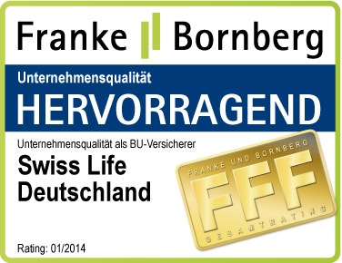 Swiss Life Deutschland: Bestnote für Kompetenz bei Berufsunfähigkeit