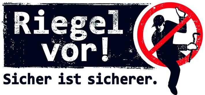 POL-DO: "Riegel vor! Sicher ist sicherer." - Präventionskampagne der Polizei gegen den Wohnungseinbruchdiebstahl