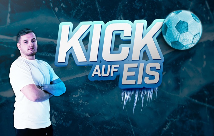 Spektakulärer Fußball zum Jahresende! Joyn schickt Streamer aufs Glatteis in der Kölner Lanxess-Arena - &quot;Kick auf Eis&quot; am 29. Dezember live