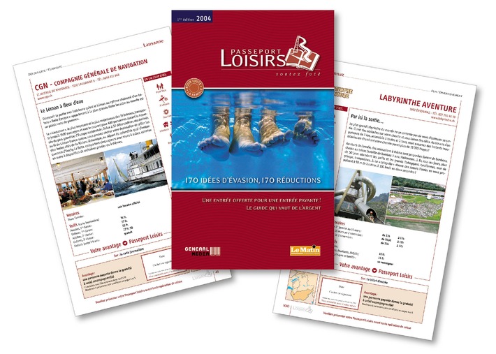 Passeport Loisirs 2004: 170 idées d&#039;évasion, 170 réductions!