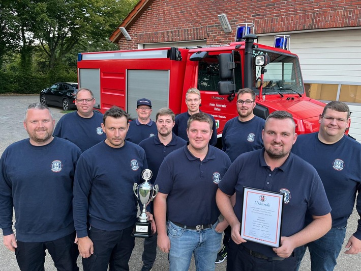 FW-OLL: Erfolgreicher Regionalentscheid in Messingen - Feuerwehr Dingstede erreicht zweiten Platz und qualifiziert sich für den Landesentscheid