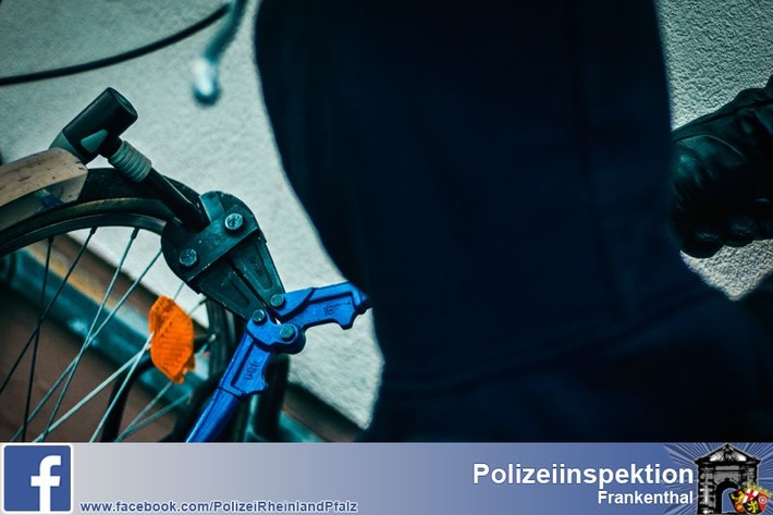 POL-PDLU: Frankenthal - Polizei Frankenthal ermittelt Fahrraddieb