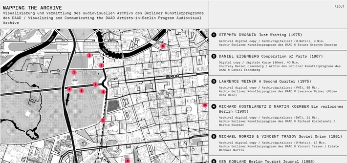 Berliner Künstlerprogramm digitalisiert Schätze aus sechs Jahrzehnten