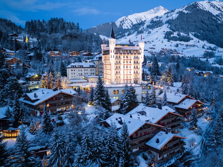 Gstaad Palace auf der Gold List von Condé Nast Traveller: Als einziges Schweizer Hotel