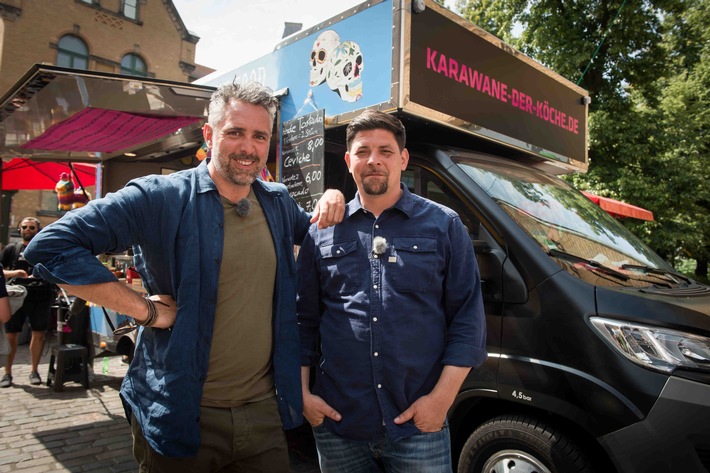 Da ist das Ding! Wer holt sich den 140.000-Euro-Food-Truck? Auf nach Berlin zum Finale der &quot;Karawane der Köche&quot; am Mittwoch, 5. Oktober 2016, um 20:15 Uhr in SAT.1