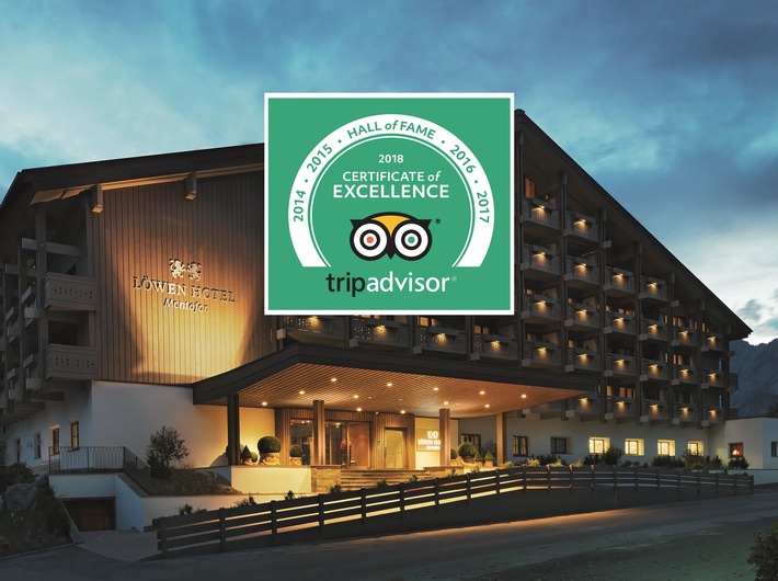 Bestnoten für Löwen Hotel Montafon: Auszeichnung mit TripAdvisor Hall of Fame-Award - BILD