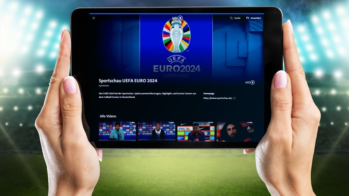 EURO 2024: ARD erreicht Millionenpublikum auf allen Kanälen