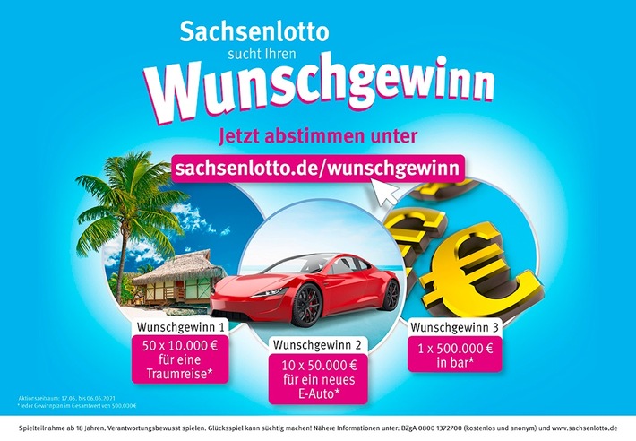 Erstmalig bei Sachsenlotto: Kunden entscheiden über Gewinnplan